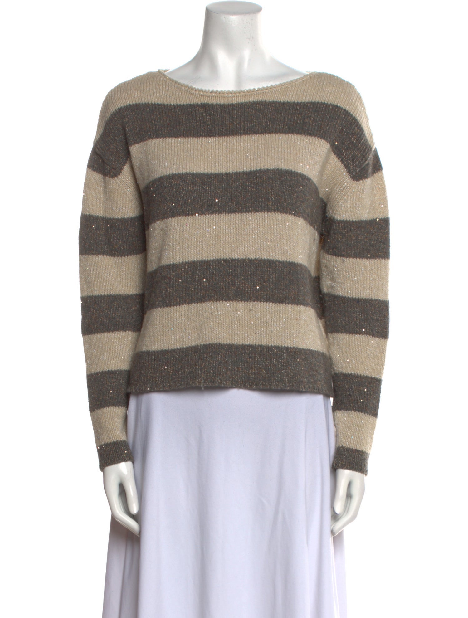 Autumn Cashmere Cashmere Striped Sweater
