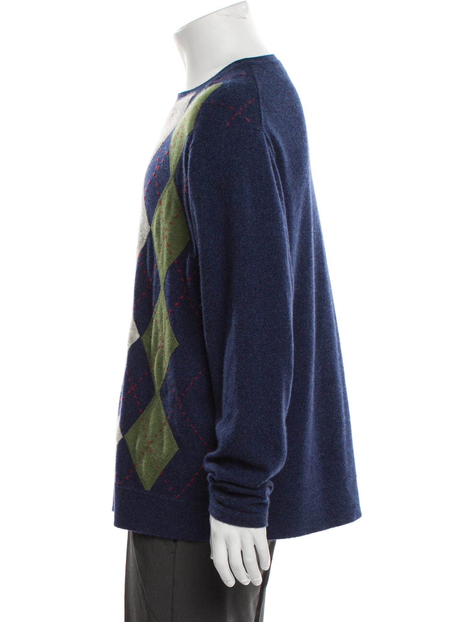 Autumn Cashmere Cashmere Plaid Print Pullover