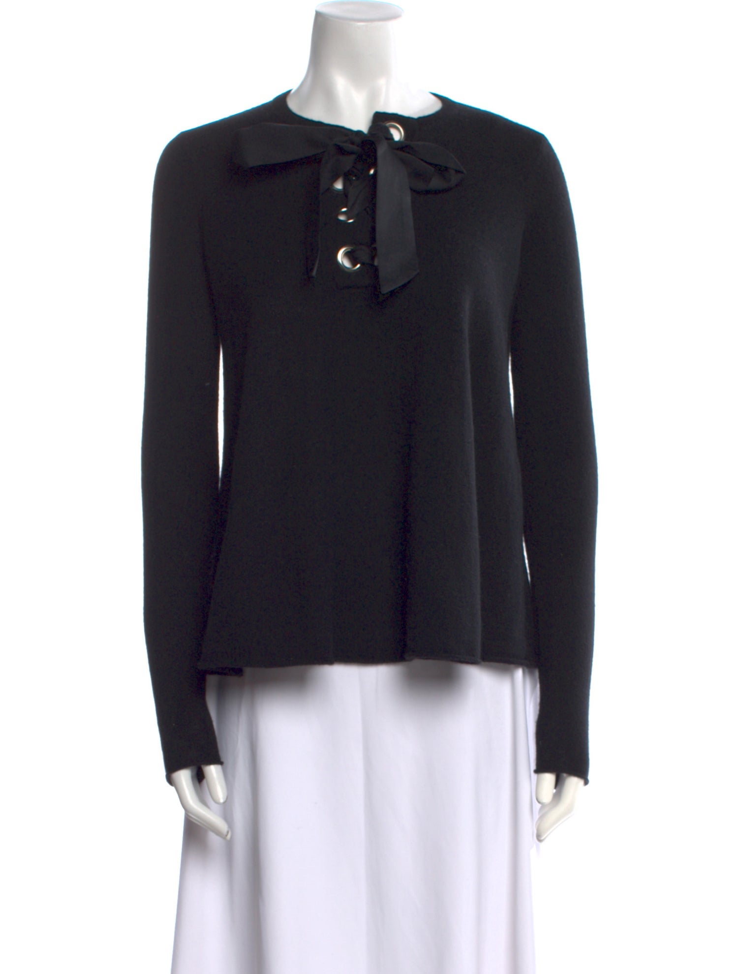 Autumn Cashmere Cashmere Tie Neck Sweater