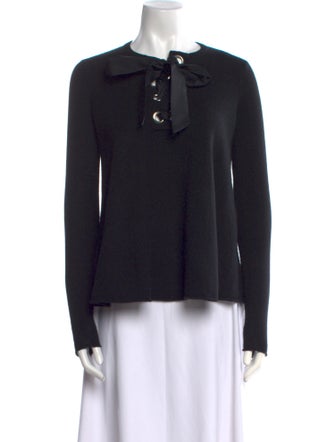 Autumn Cashmere Cashmere Tie Neck Sweater