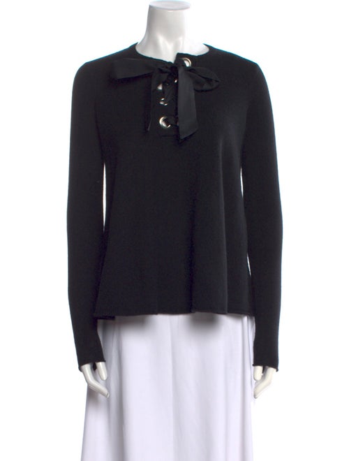 Autumn Cashmere Cashmere Tie Neck Sweater