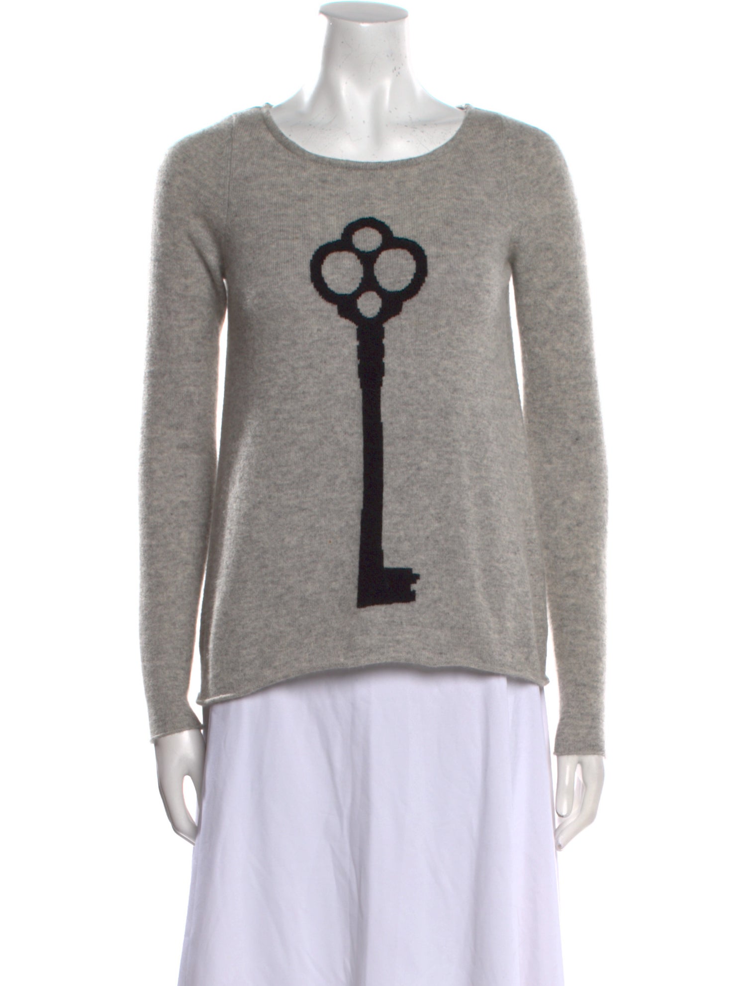 Autumn Cashmere Cashmere Graphic Print Sweater