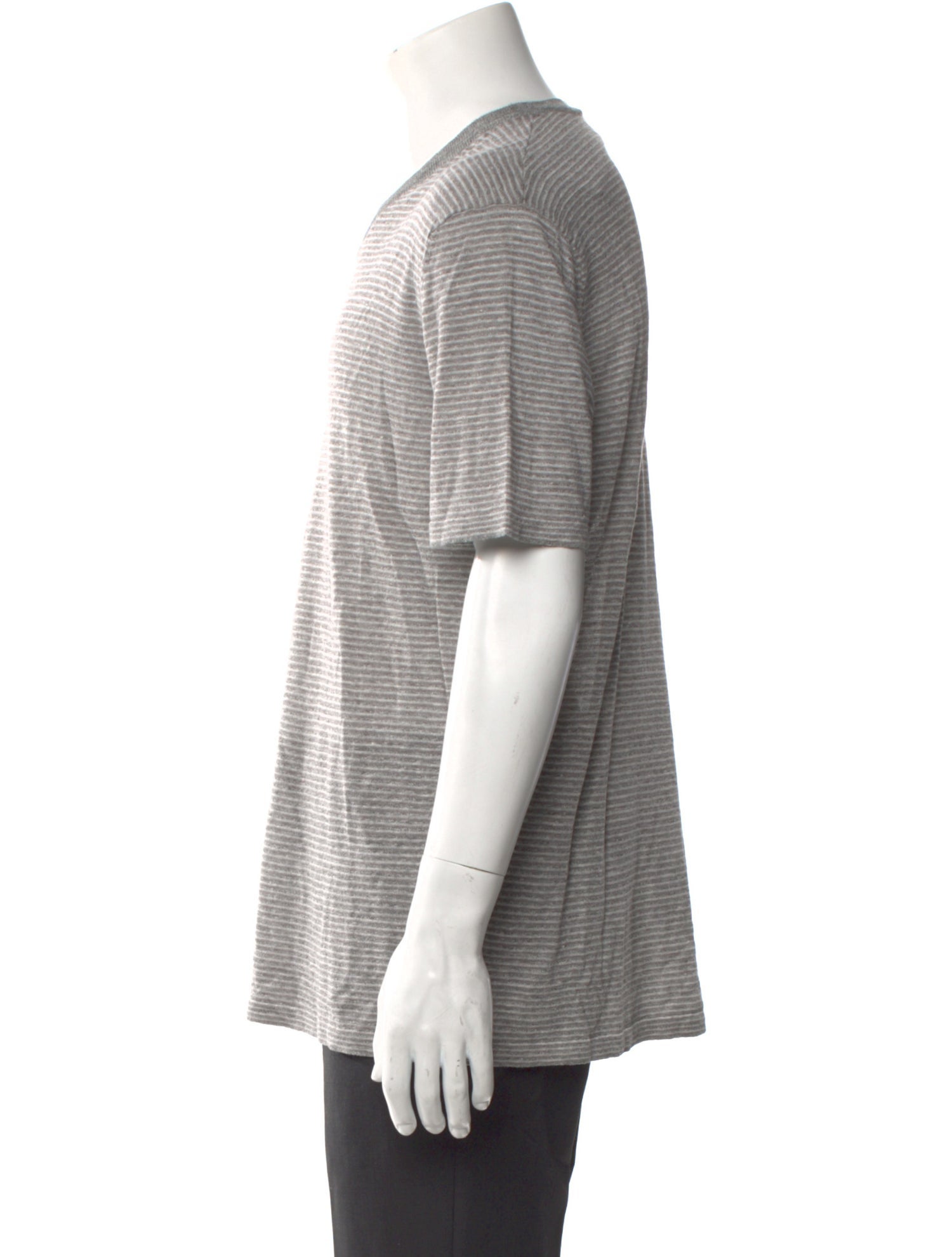 Autumn Cashmere Linen V-Neck T-Shirt