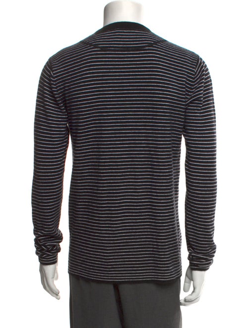 Autumn Cashmere Cashmere Striped Polo Sweater