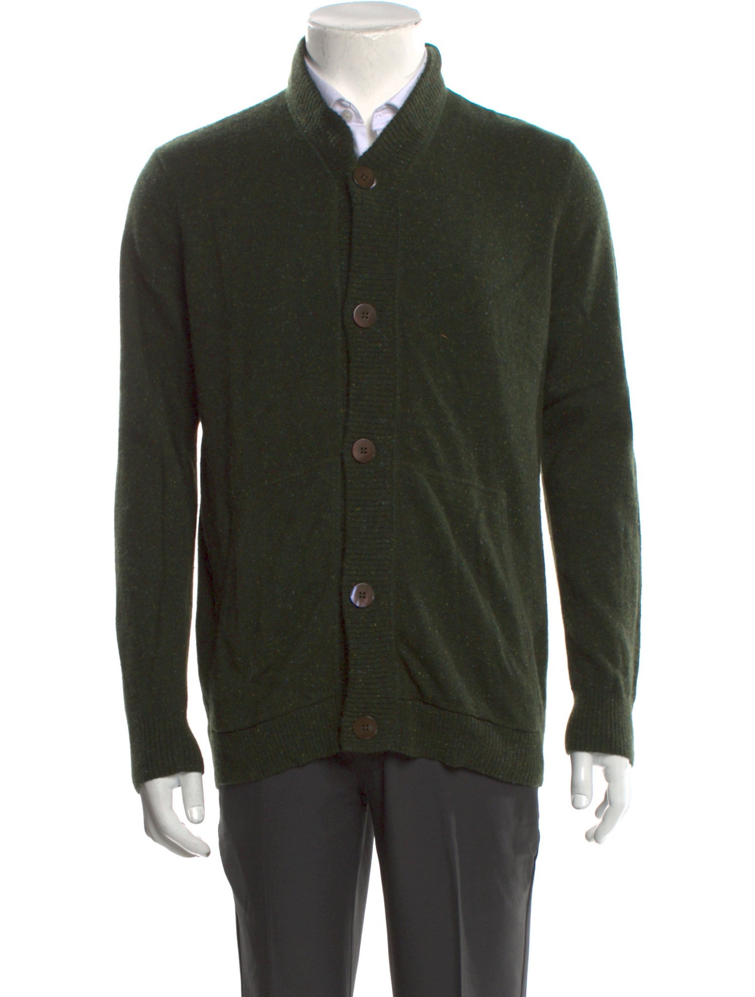 Autumn Cashmere Cashmere Mock Neck Cardigan