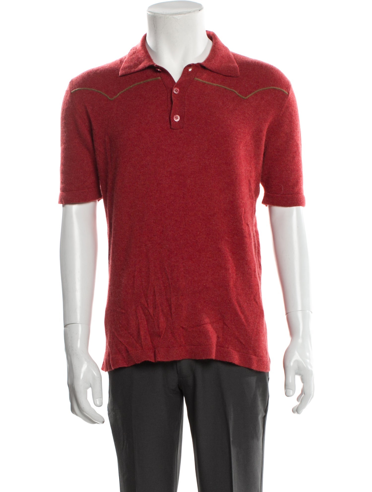 Autumn Cashmere Cashmere Crew Neck Polo Shirt