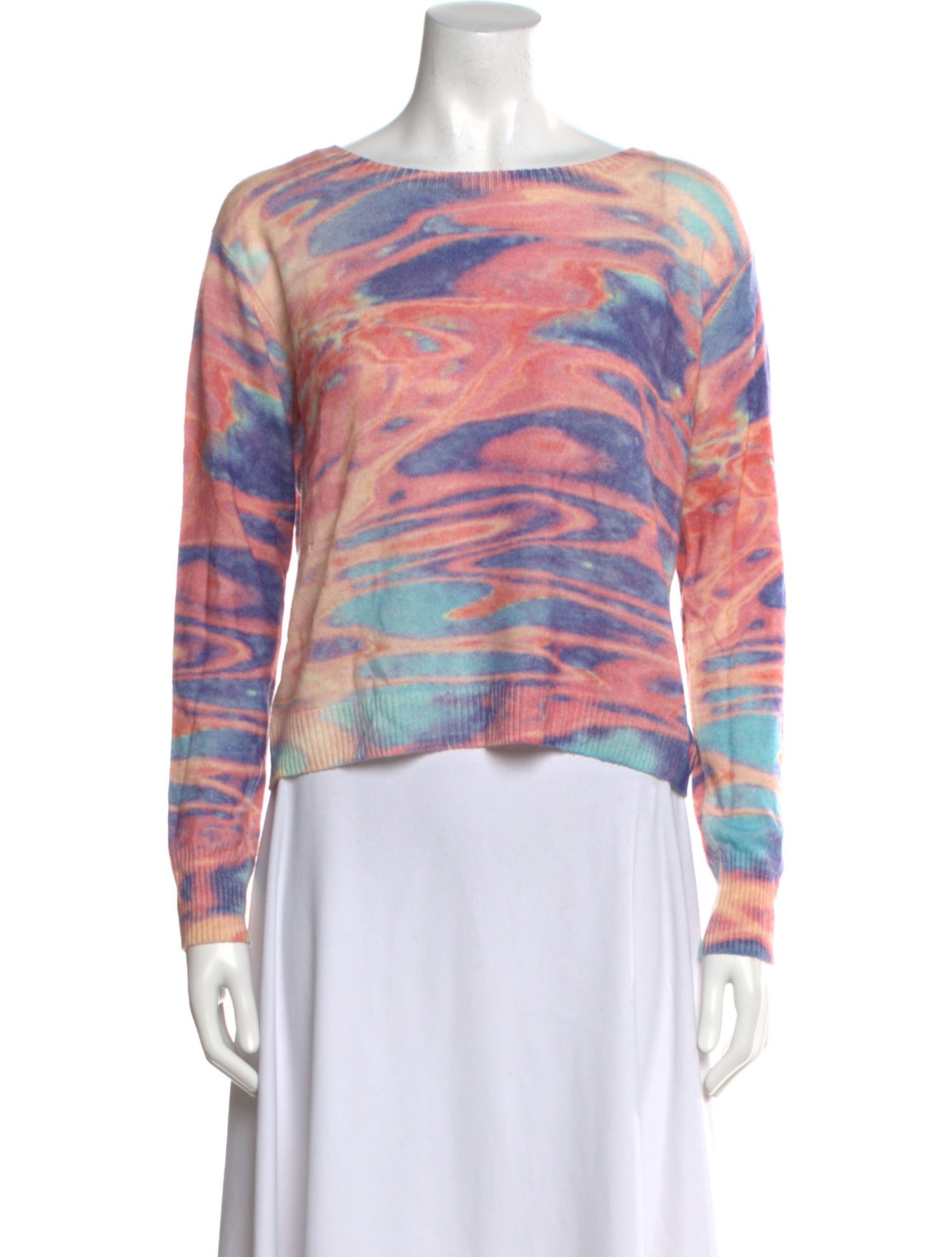 Autumn Cashmere Cashmere Printed Sweater