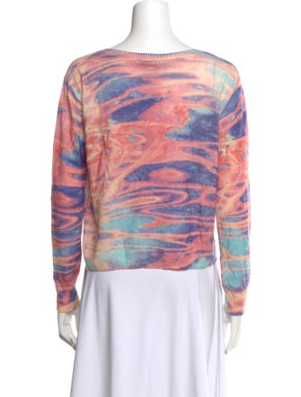 Autumn Cashmere Cashmere Printed Sweater