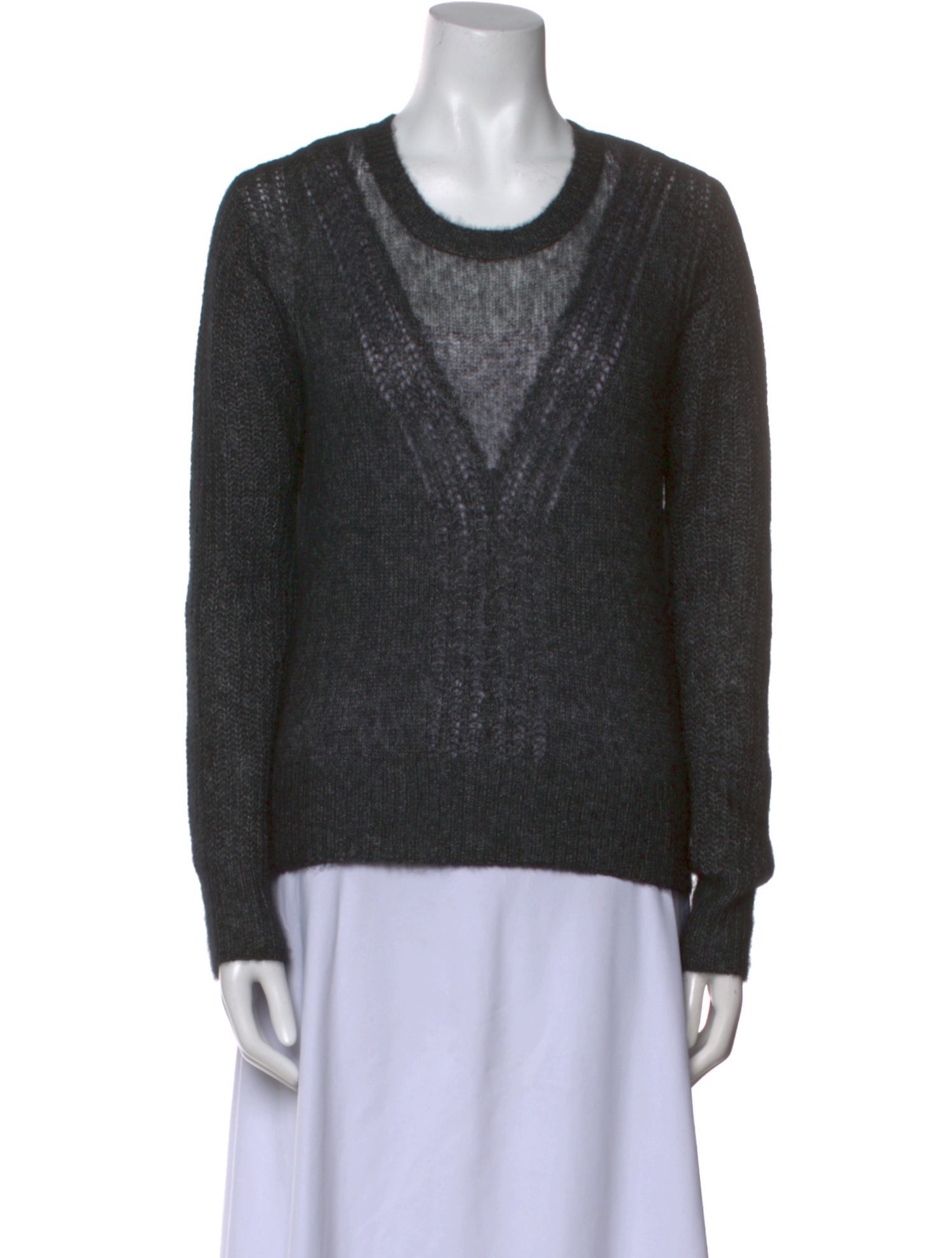 Autumn Cashmere Cashmere Scoop Neck Sweater