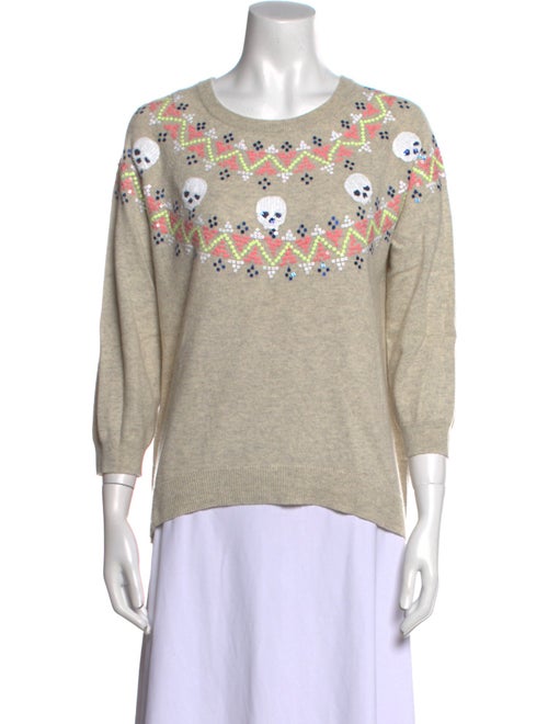 Autumn Cashmere Cashmere Printed Sweater