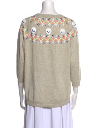 Autumn Cashmere Cashmere Printed Sweater