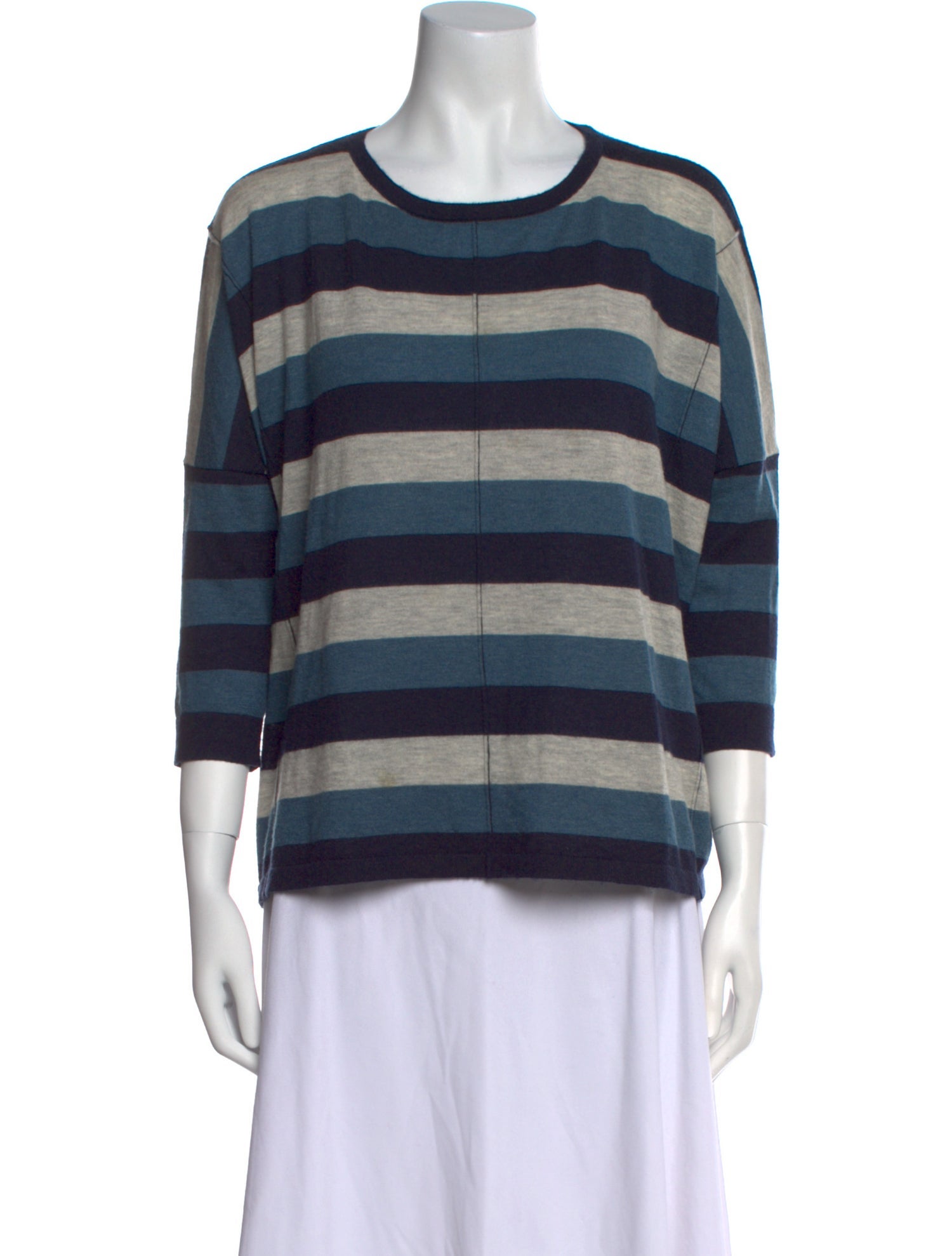 Autumn Cashmere Cashmere Striped Sweater