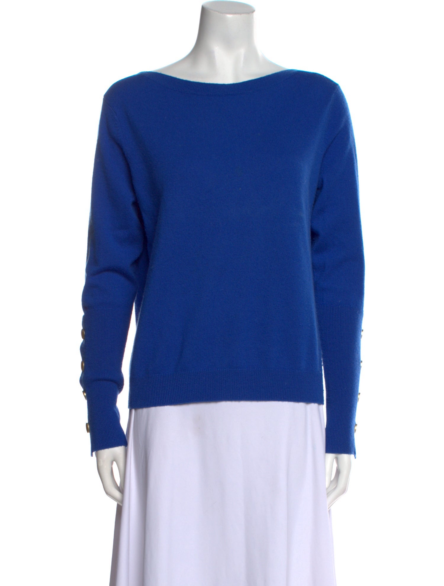 Autumn Cashmere Cashmere Bateau Neckline Sweater