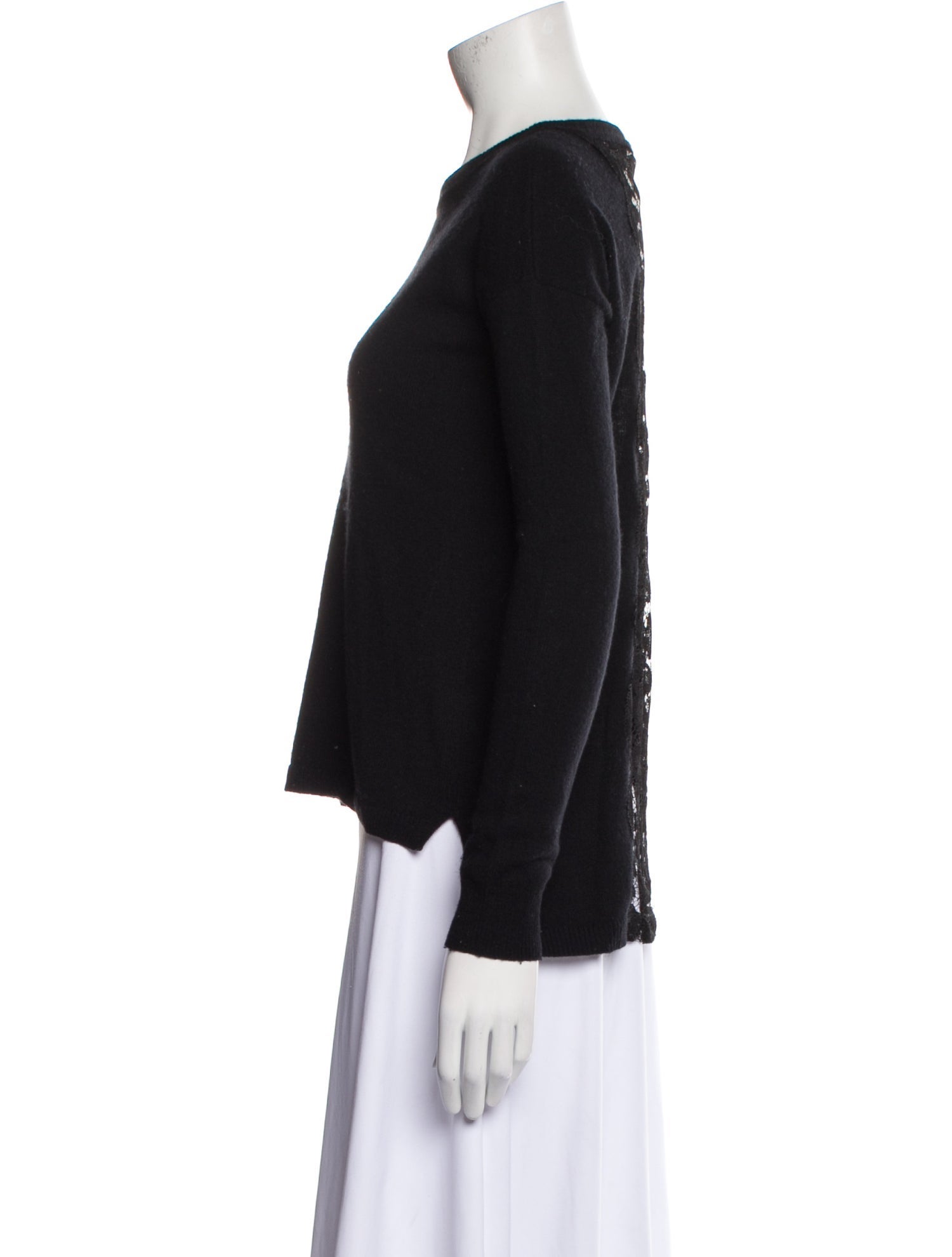 Autumn Cashmere Cashmere Bateau Neckline Sweater