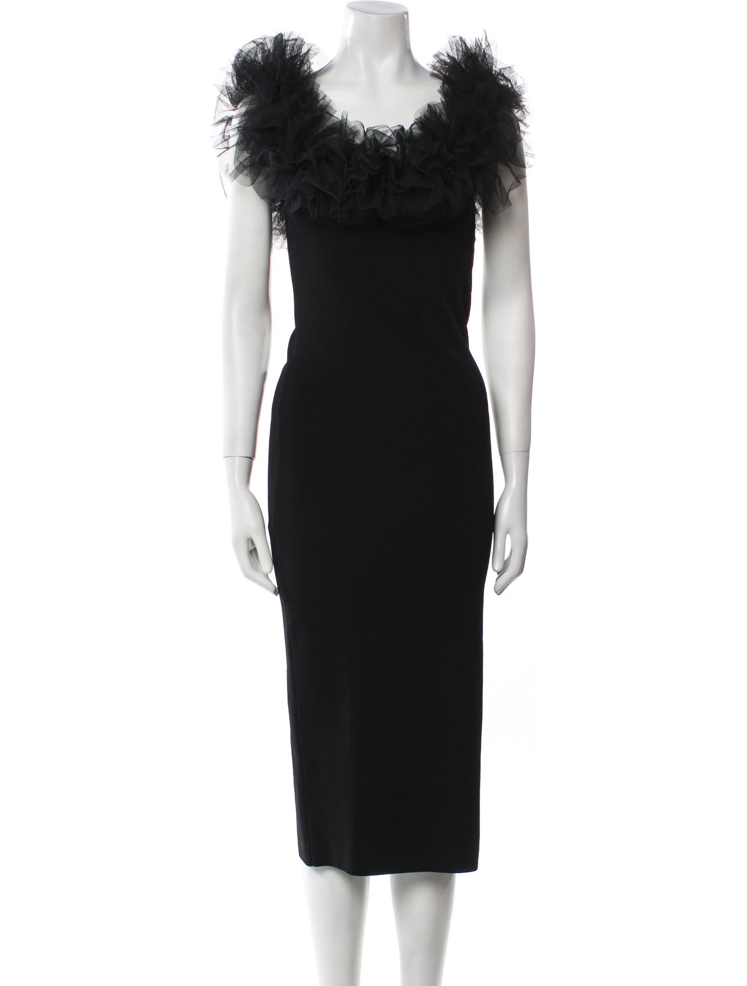 Autumn Cashmere Square Neckline Midi Length Dress w/ Tags