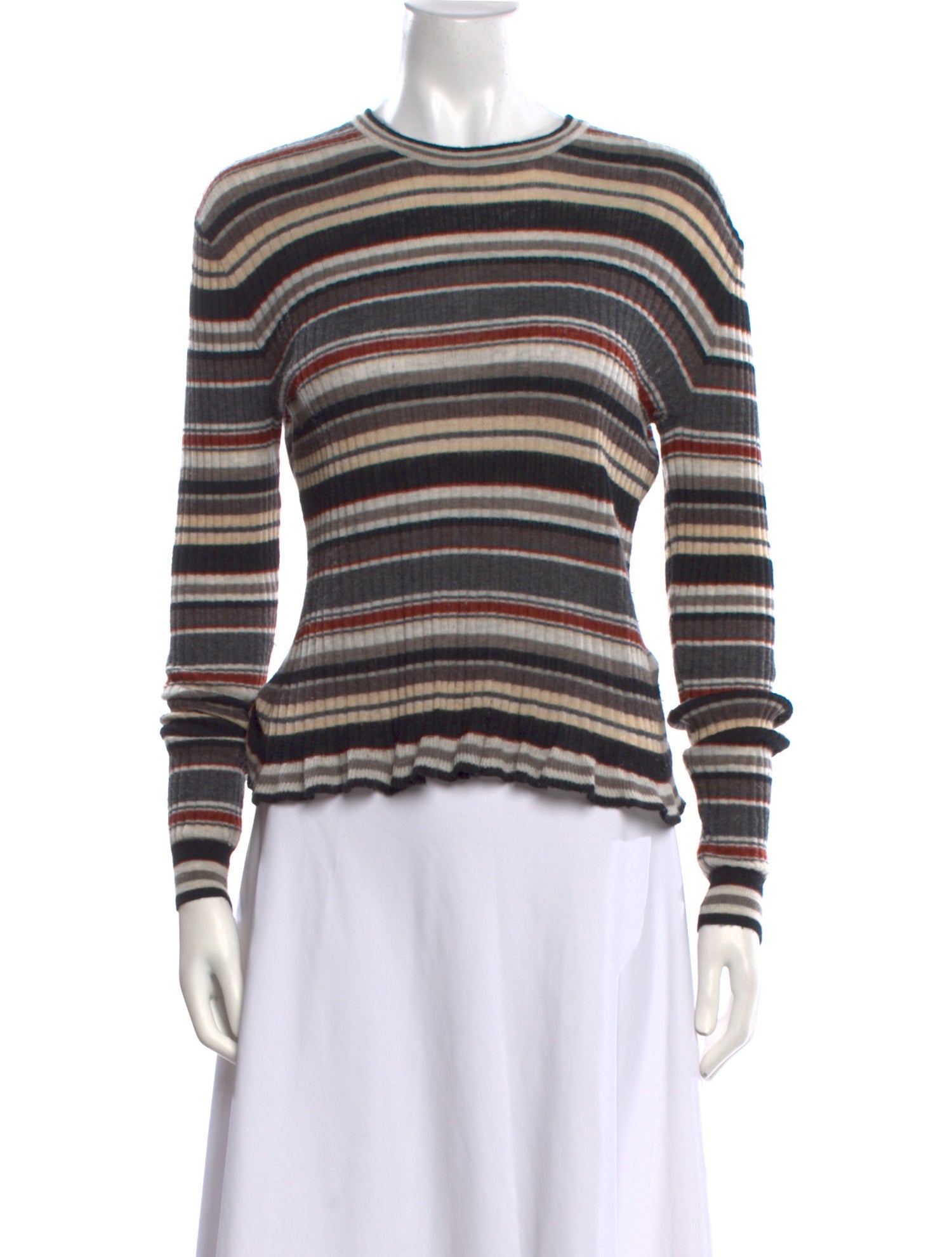 Autumn Cashmere Cashmere Striped Sweater