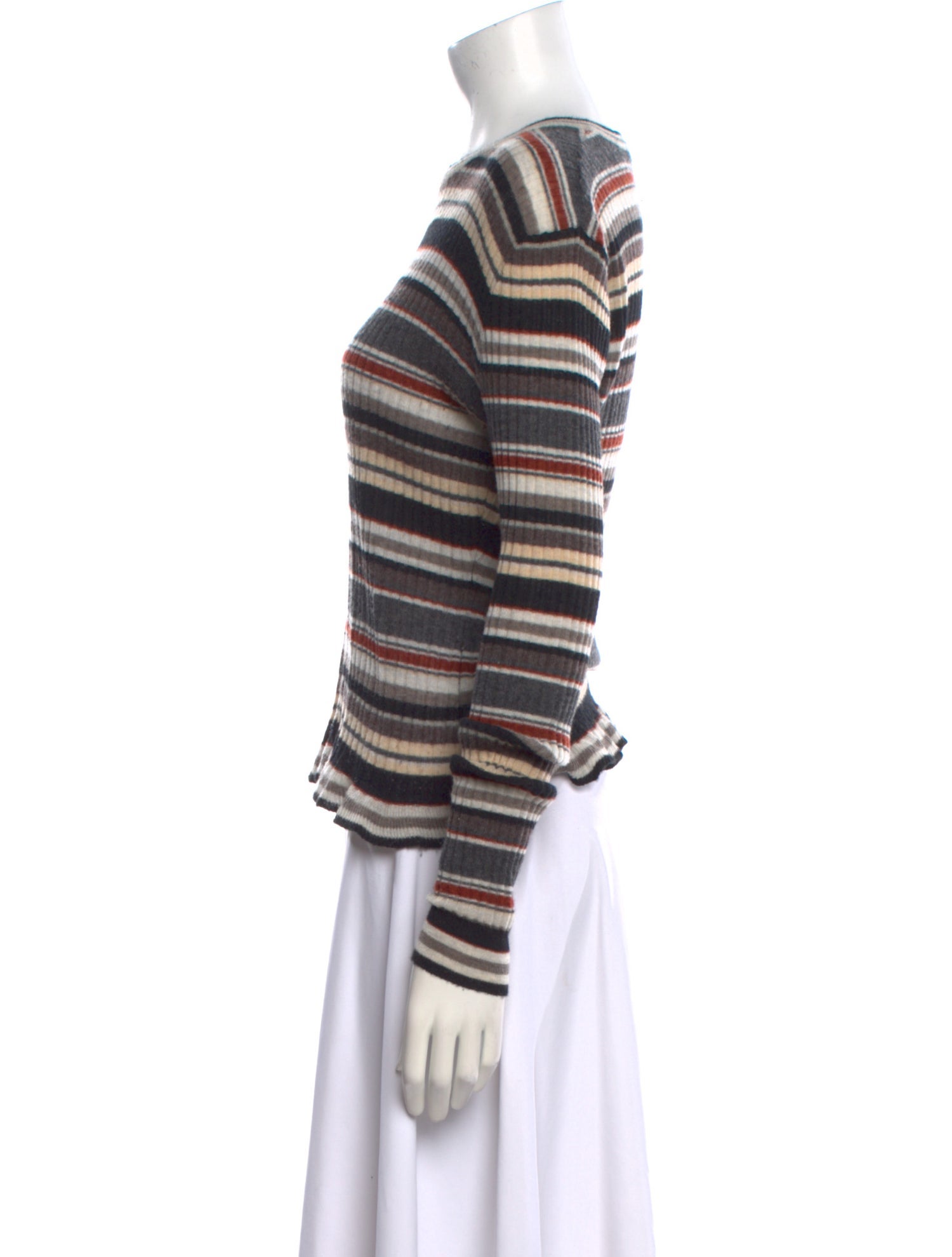 Autumn Cashmere Cashmere Striped Sweater
