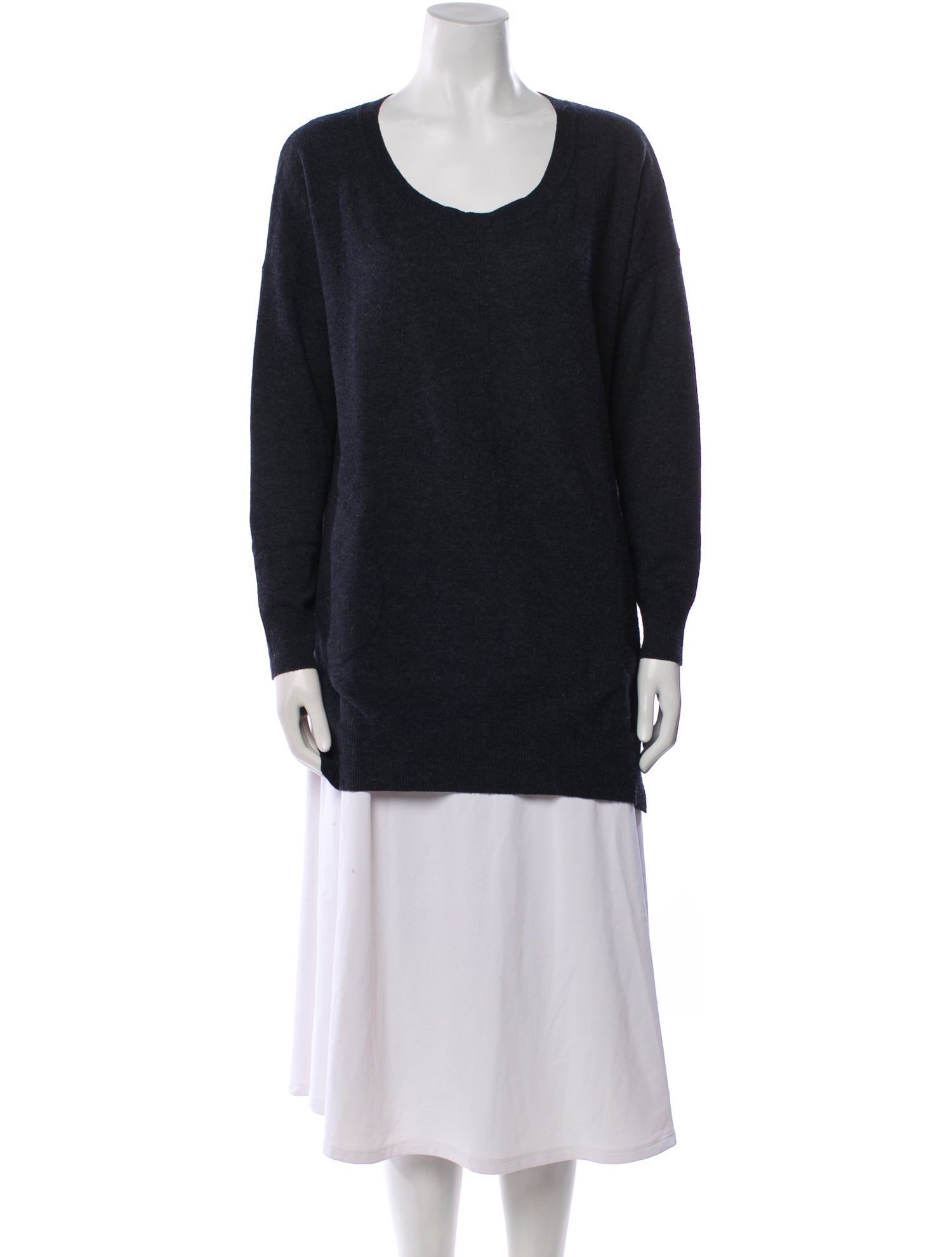 Autumn Cashmere Cashmere Scoop Neck Sweater