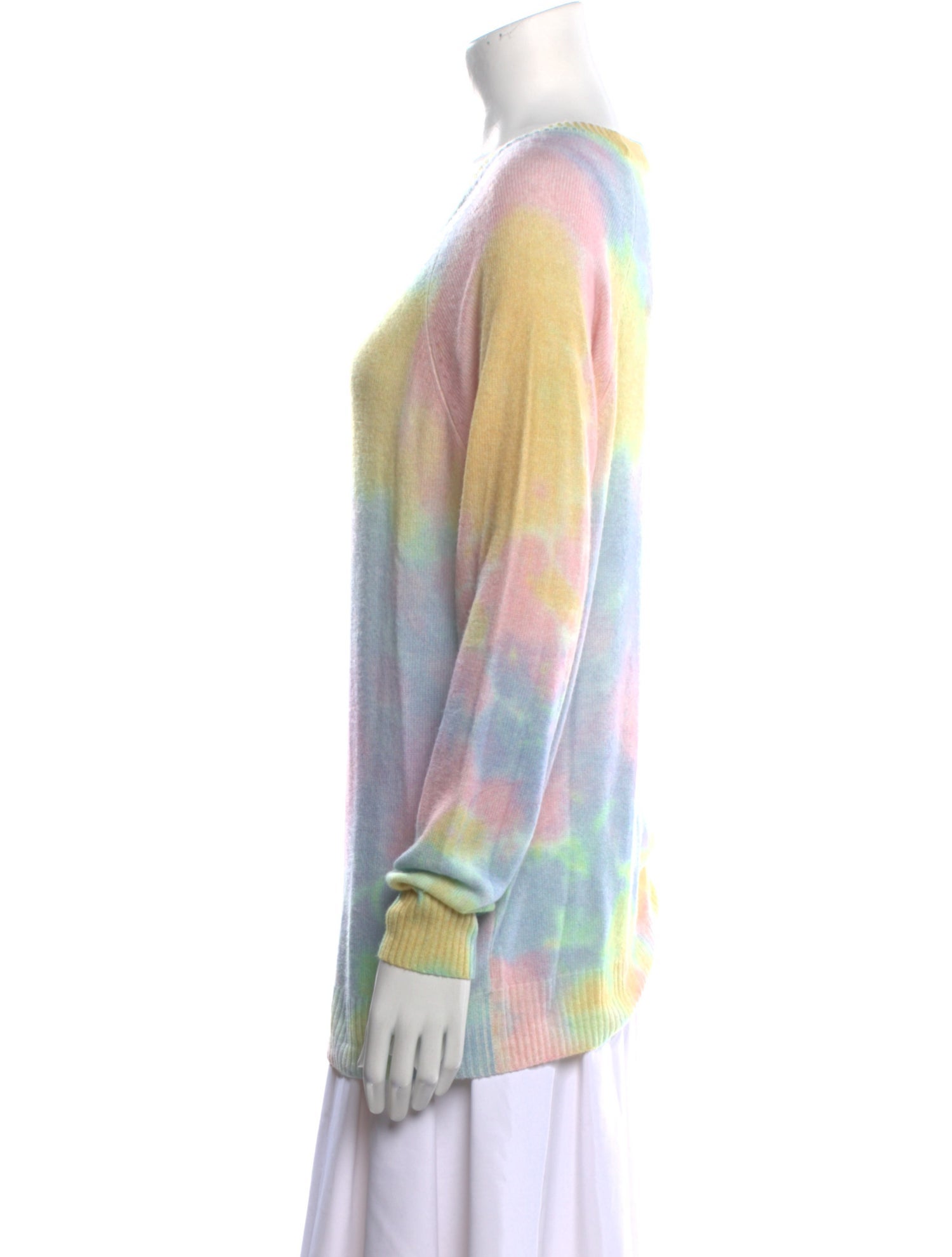Autumn Cashmere Cashmere Tie-Dye Print Sweater w/ Tags