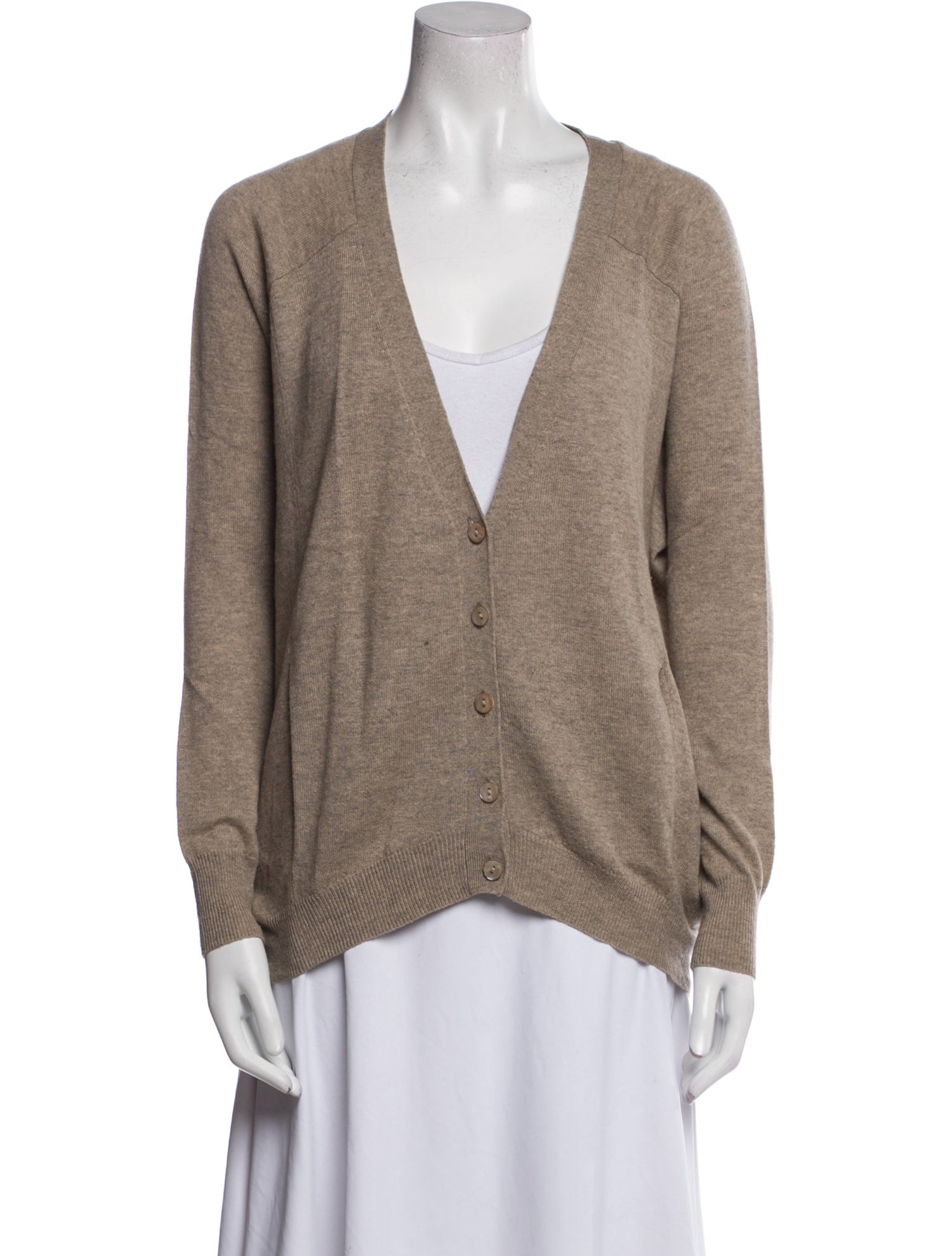 Autumn Cashmere Cashmere Plunge Neckline Sweater