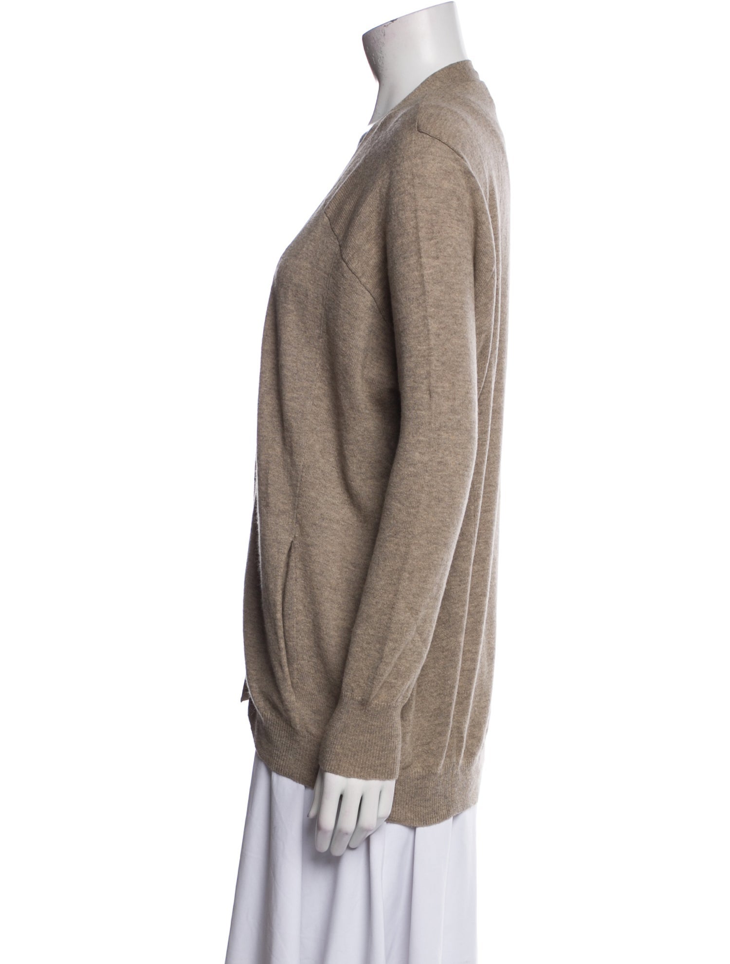 Autumn Cashmere Cashmere Plunge Neckline Sweater