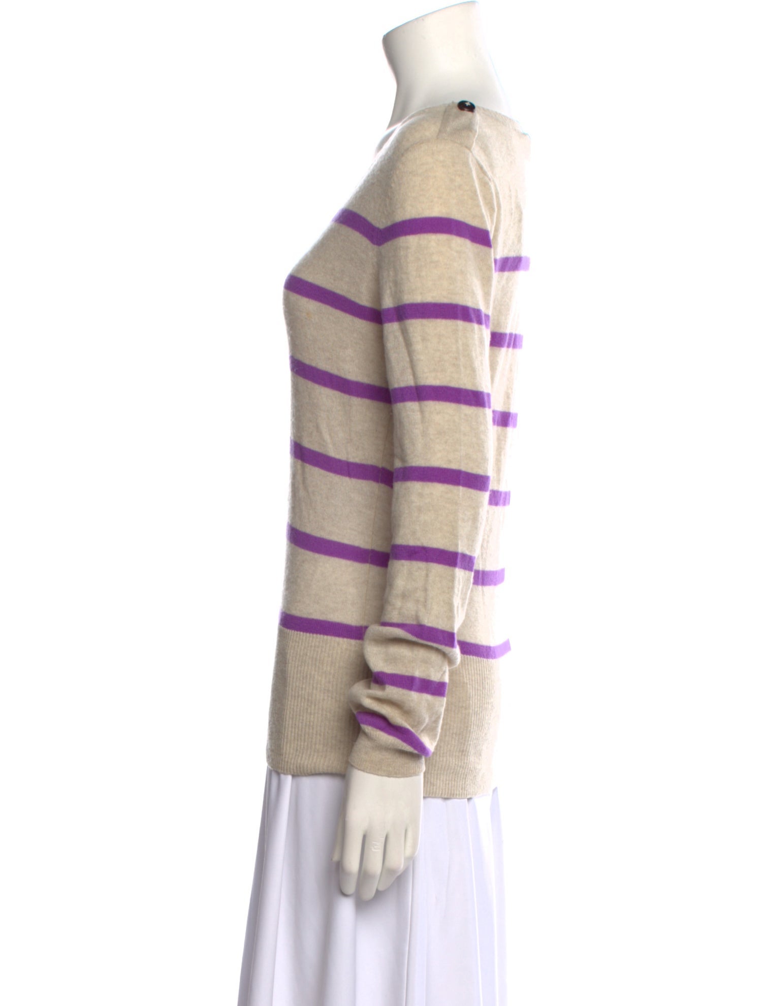 Autumn Cashmere Cashmere Striped Sweater