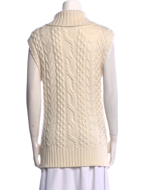 Autumn Cashmere Crochet Mock Neck Tunic