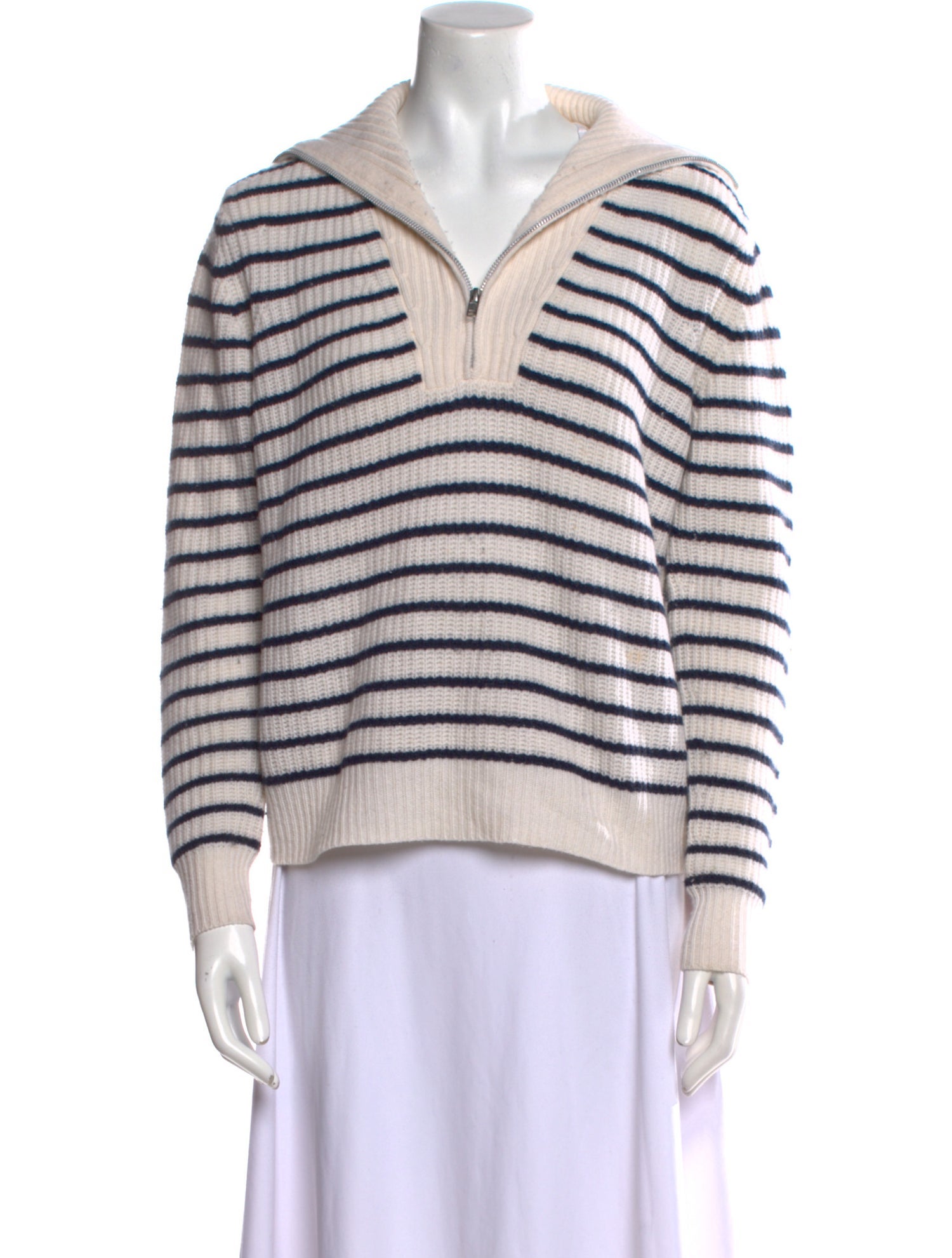 Autumn Cashmere Cashmere Striped Sweater