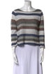 Autumn Cashmere Cashmere Striped Sweater