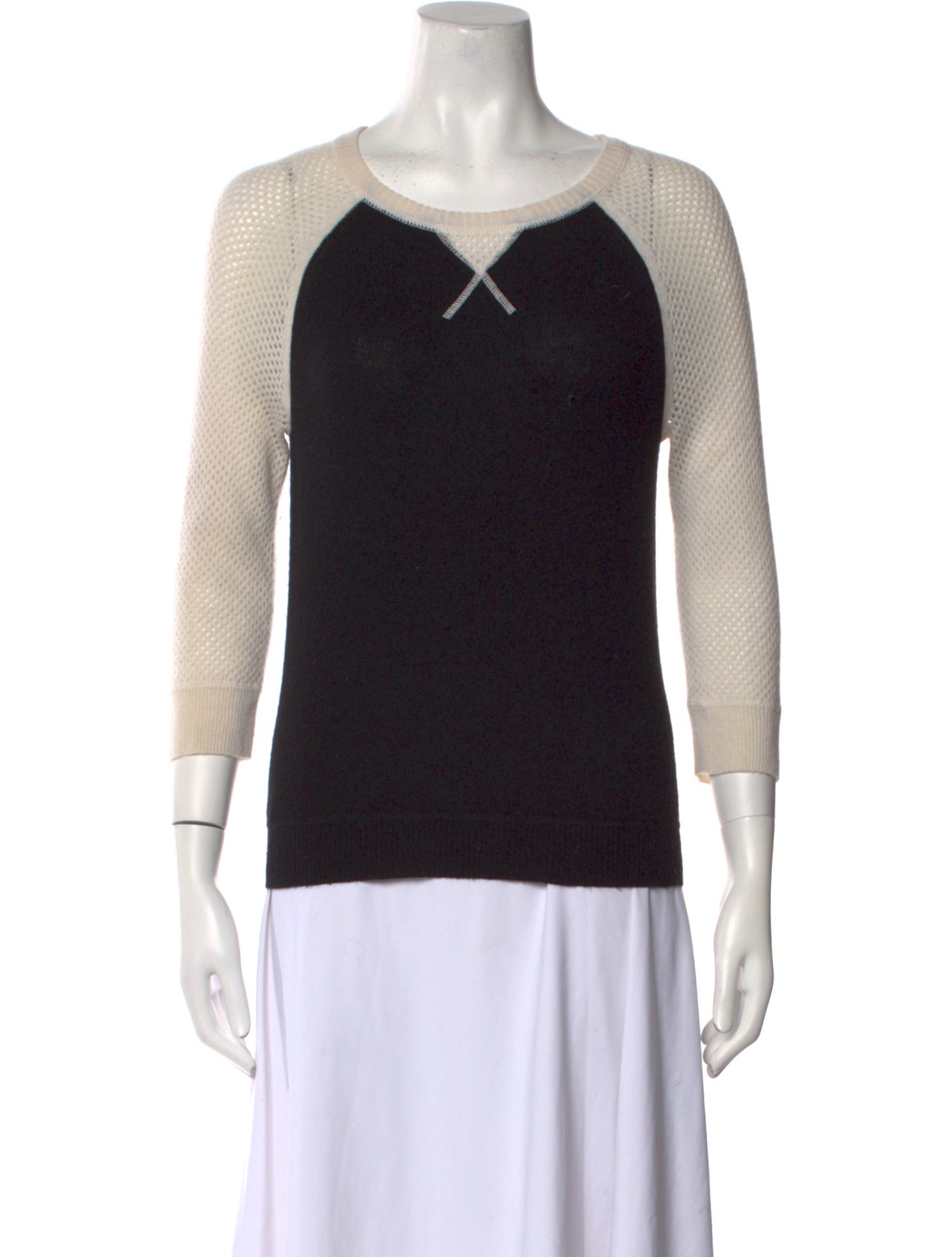 Autumn Cashmere Cashmere Graphic Print Sweater