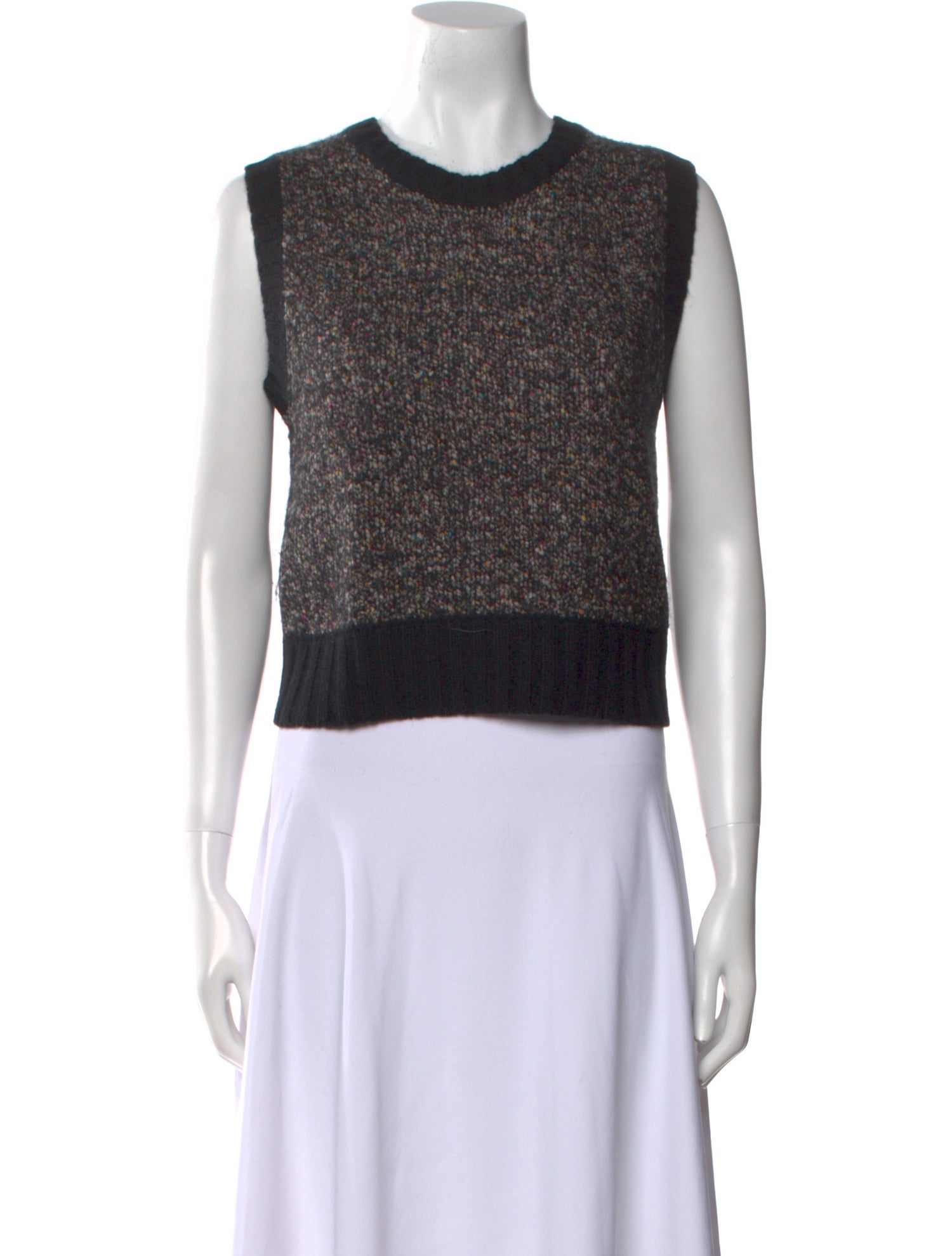 Autumn Cashmere Cashmere Colorblock Pattern Sweater