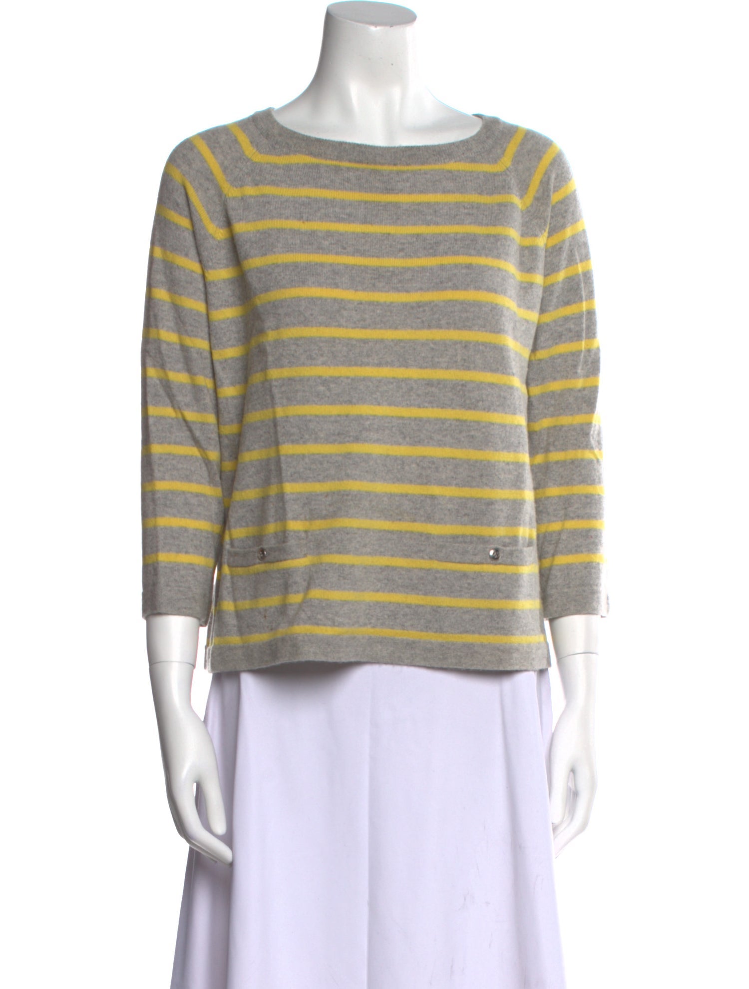 Autumn Cashmere Cashmere Striped Sweater