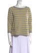Autumn Cashmere Cashmere Striped Sweater