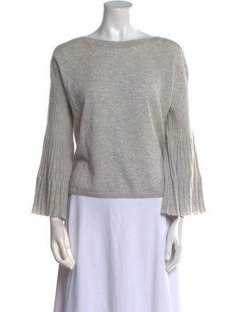 Autumn Cashmere Cashmere Bateau Neckline Sweater