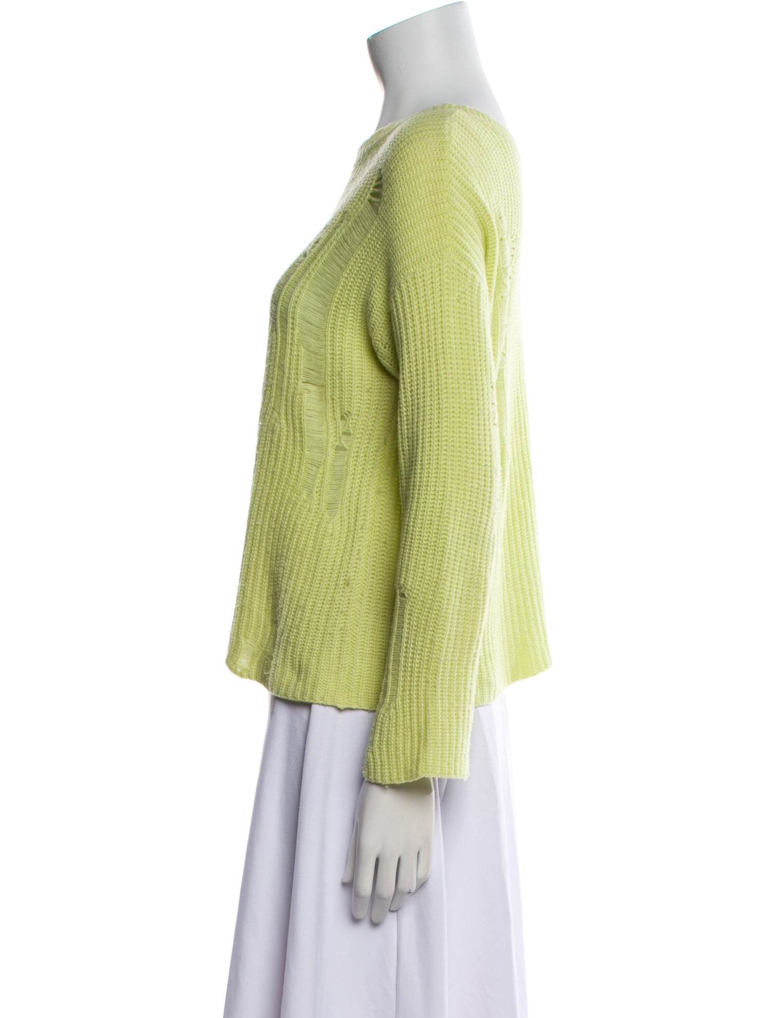 Autumn Cashmere Cashmere Bateau Neckline Sweater