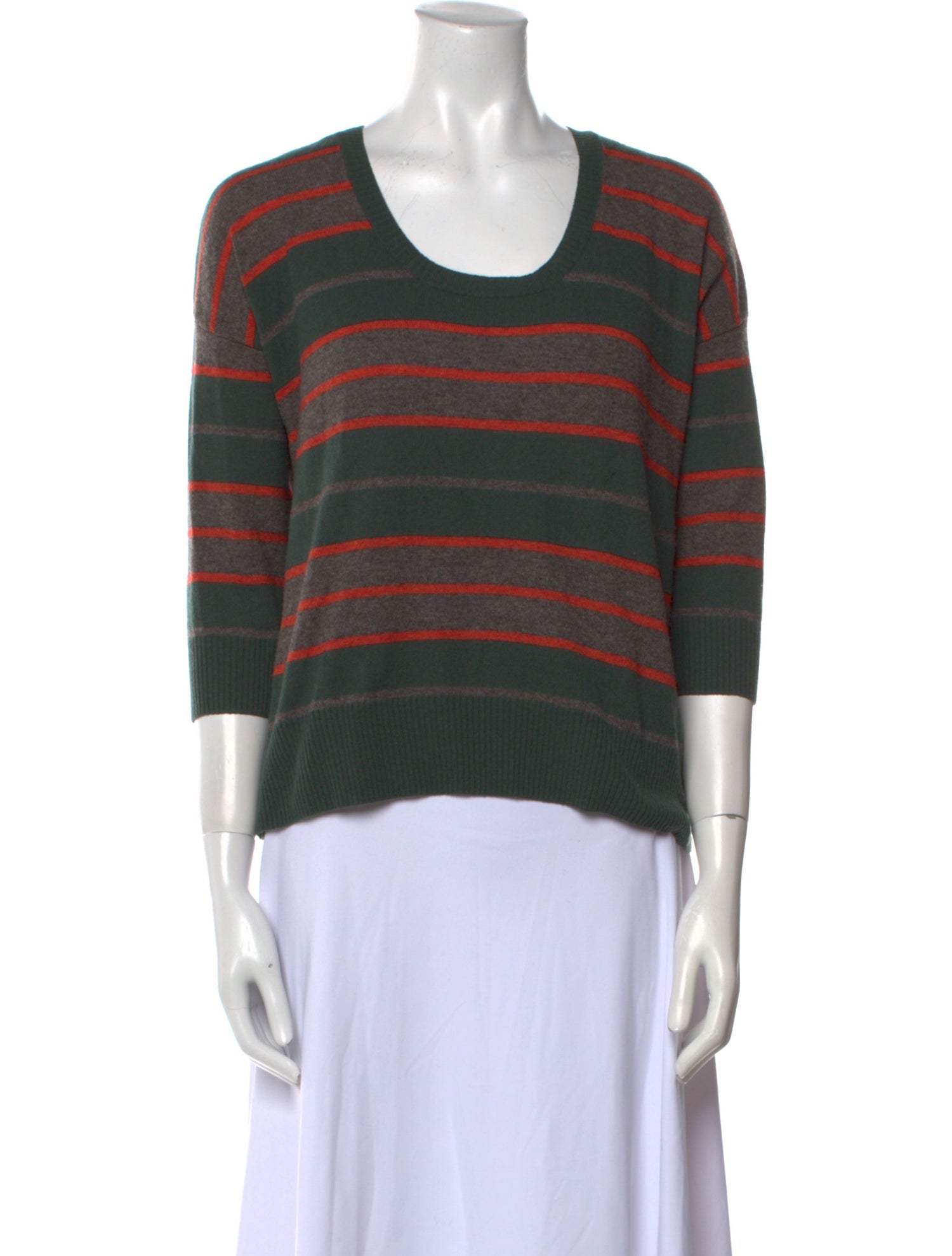 Autumn Cashmere Cashmere Striped Sweater