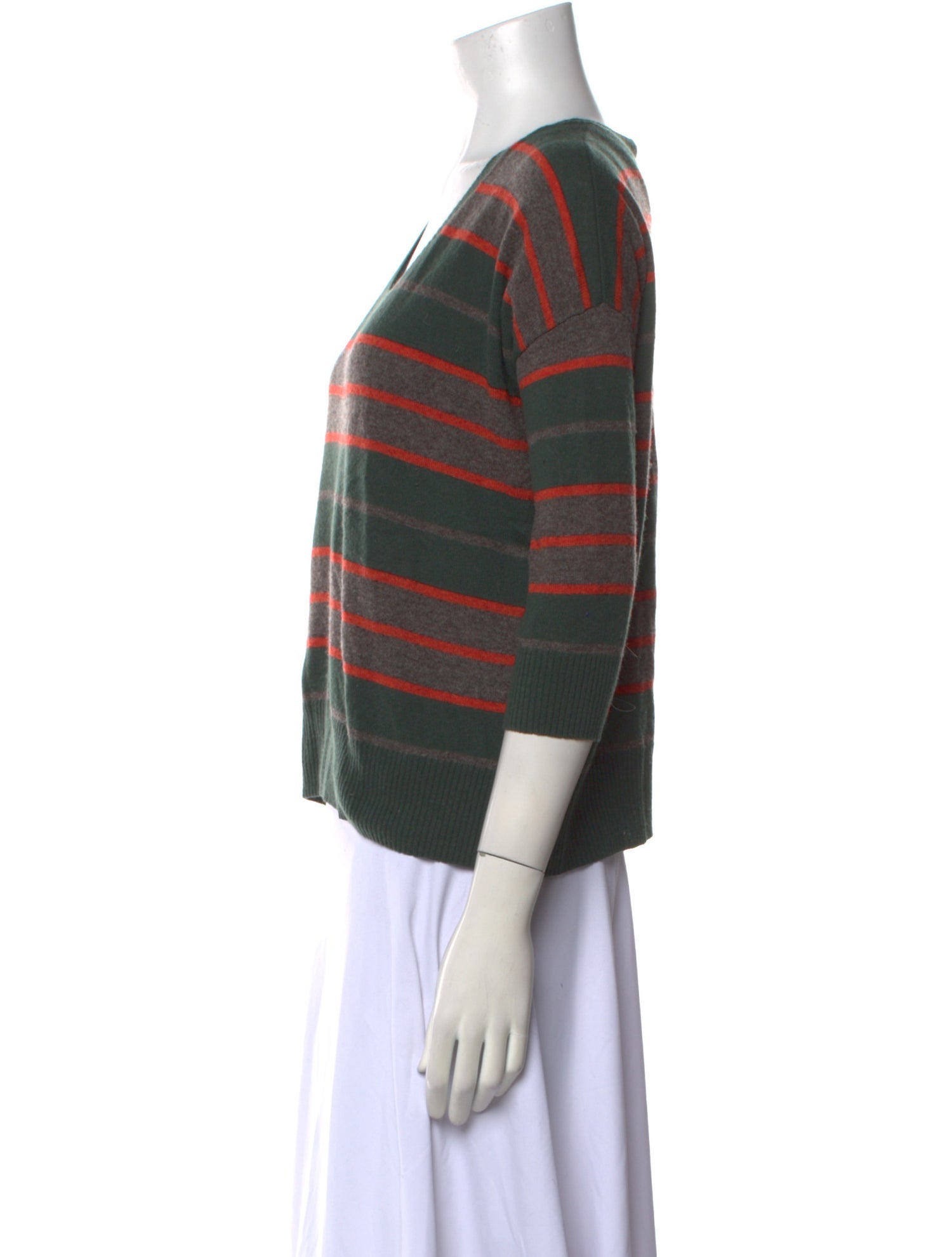 Autumn Cashmere Cashmere Striped Sweater