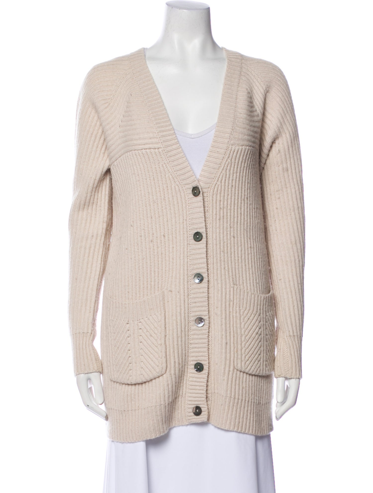 Autumn Cashmere Plunge Neckline Sweater