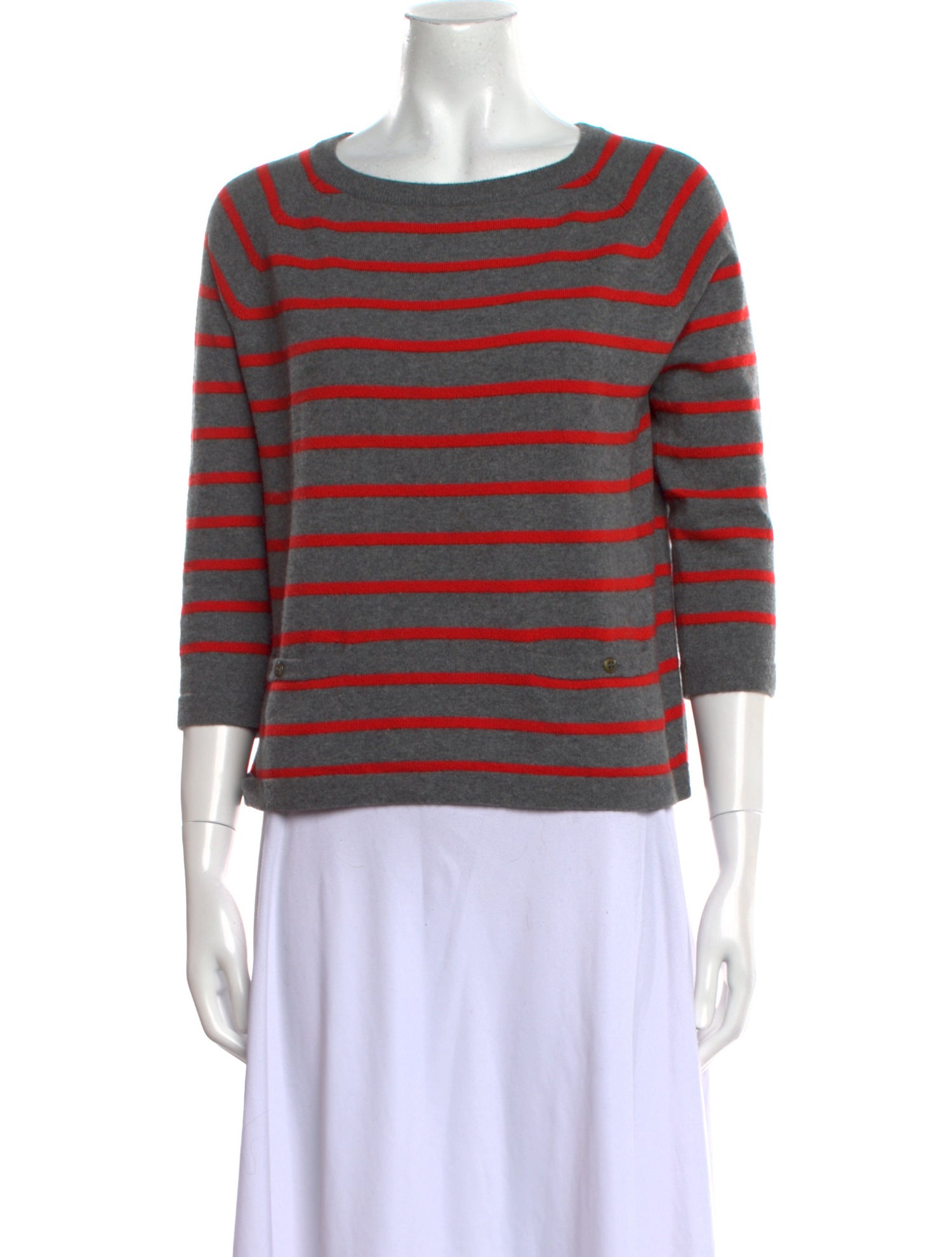 Autumn Cashmere Cashmere Striped Sweater