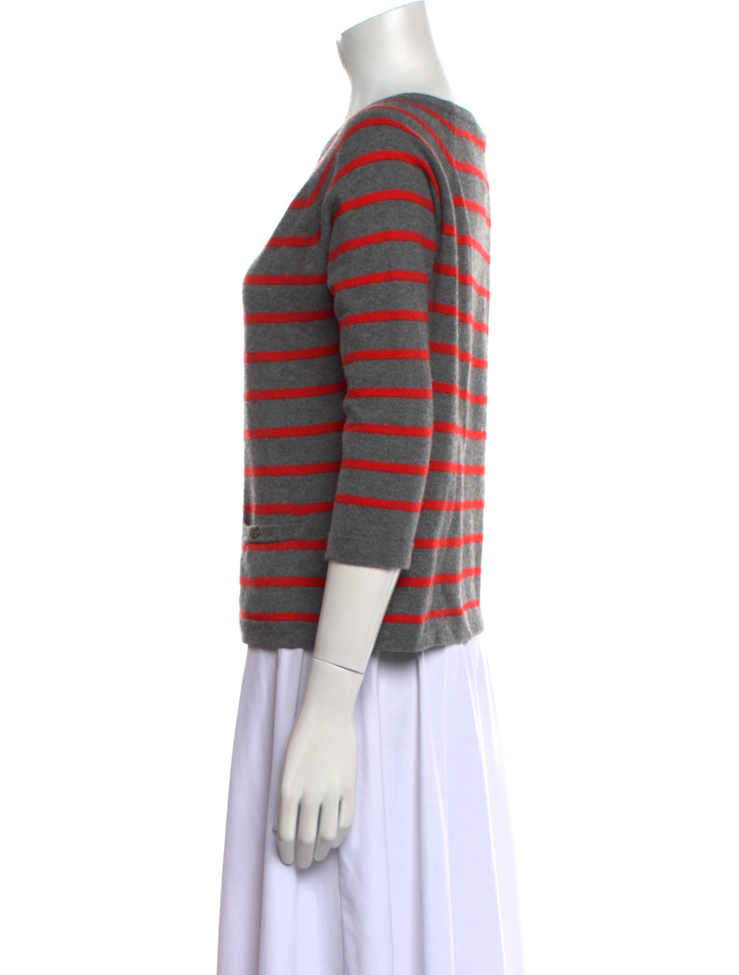 Autumn Cashmere Cashmere Striped Sweater