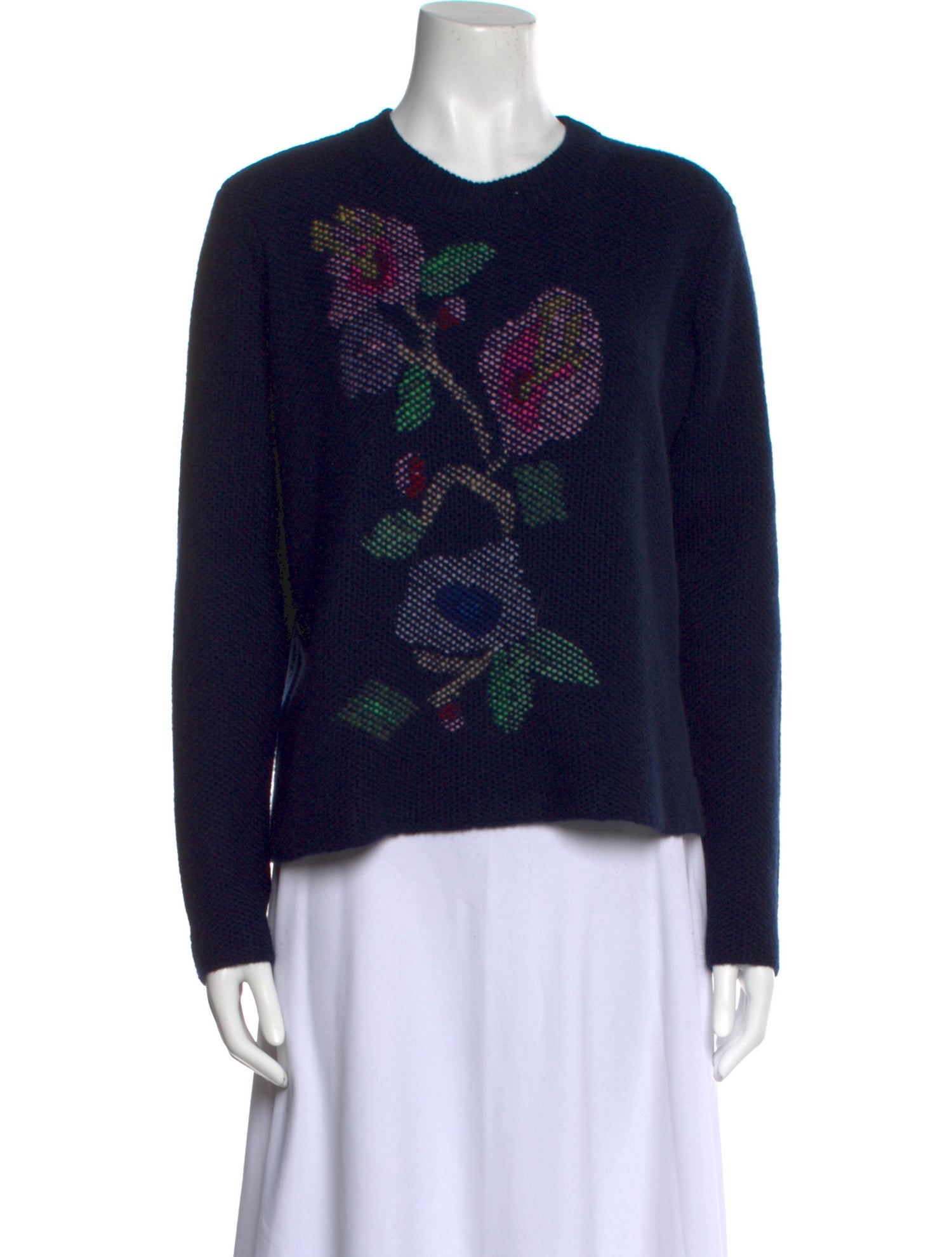 Autumn Cashmere Cashmere Printed Sweater