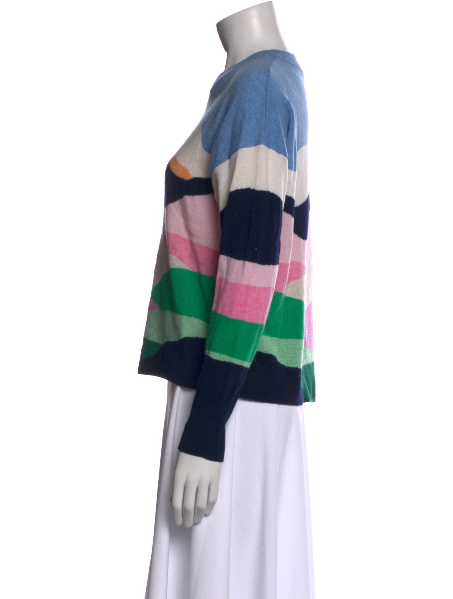 Autumn Cashmere Cashmere Striped Sweater