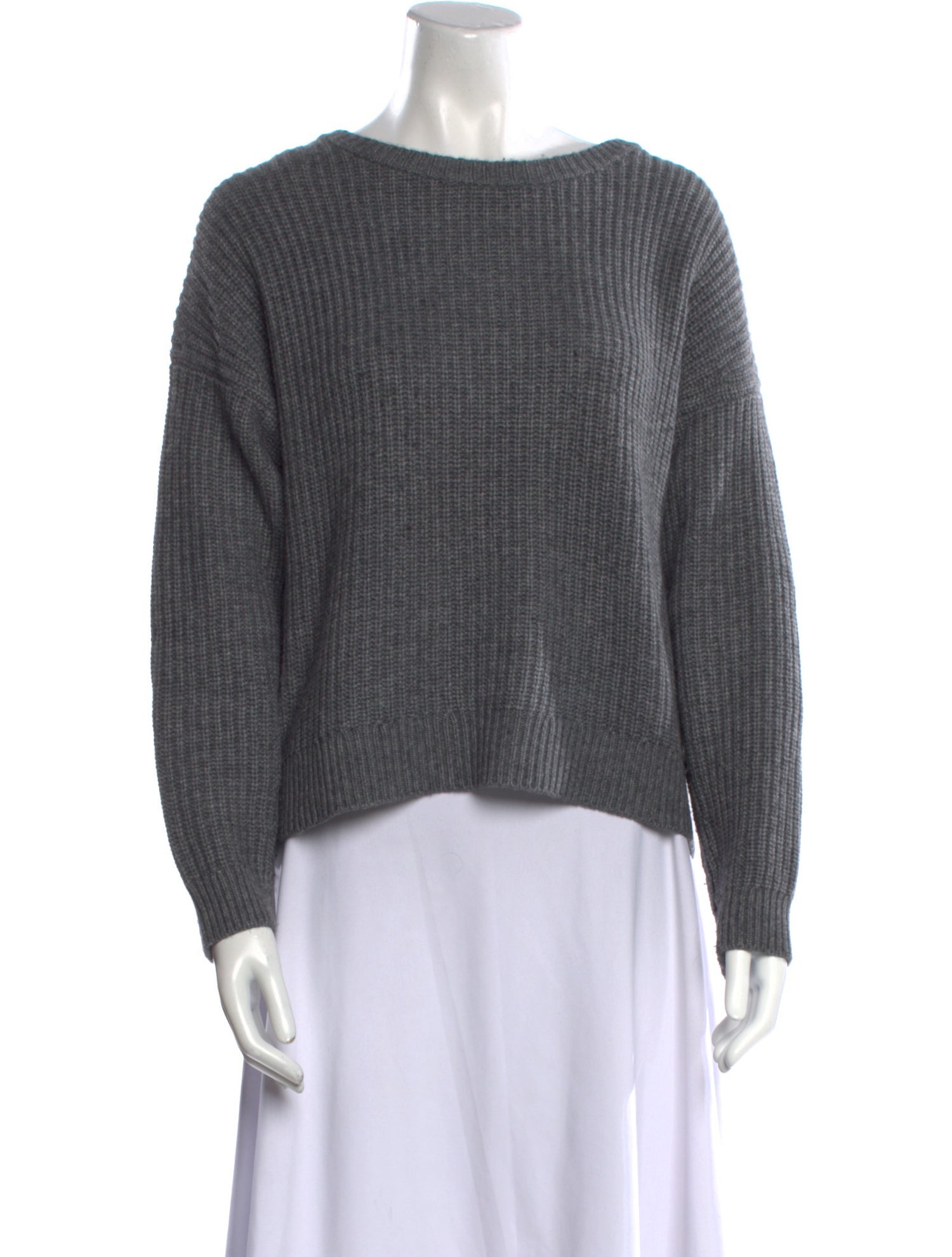 Autumn Cashmere Bateau Neckline Sweater