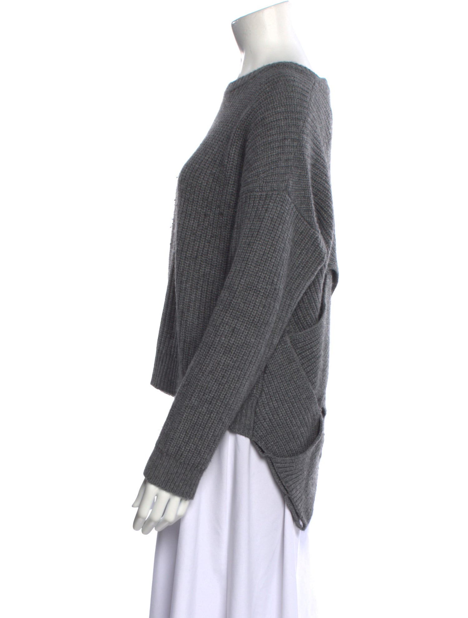 Autumn Cashmere Bateau Neckline Sweater