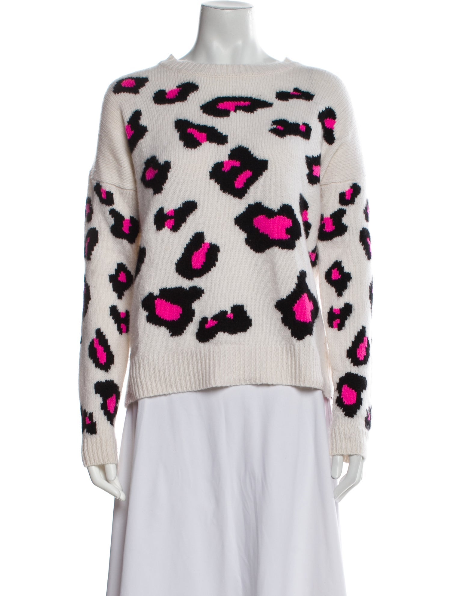 Autumn Cashmere Cashmere Printed Sweater