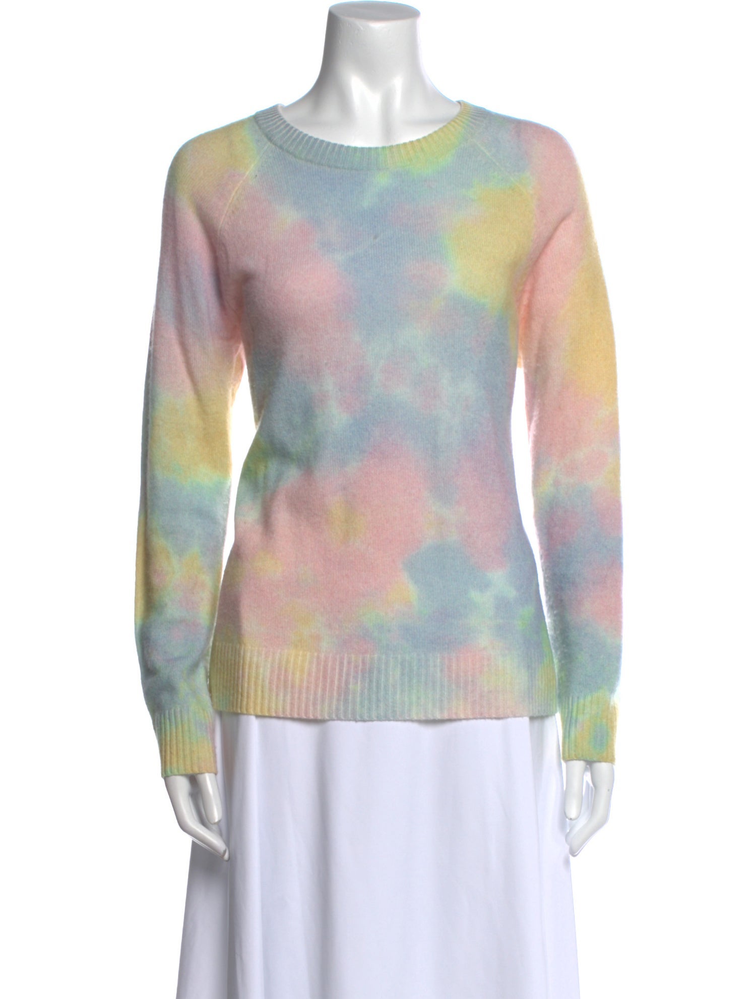 Autumn Cashmere Cashmere Tie-Dye Print Sweater