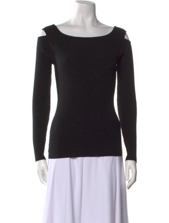 Autumn Cashmere Merino Wool Scoop Neck Sweater