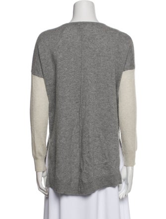 Autumn Cashmere Cashmere Colorblock Pattern Sweater