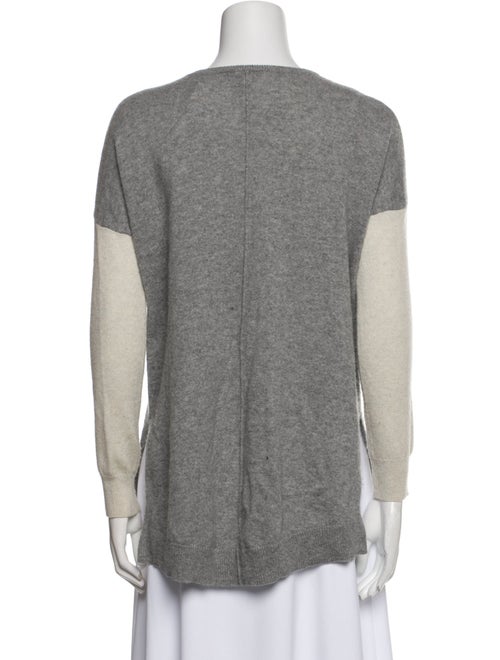 Autumn Cashmere Cashmere Colorblock Pattern Sweater