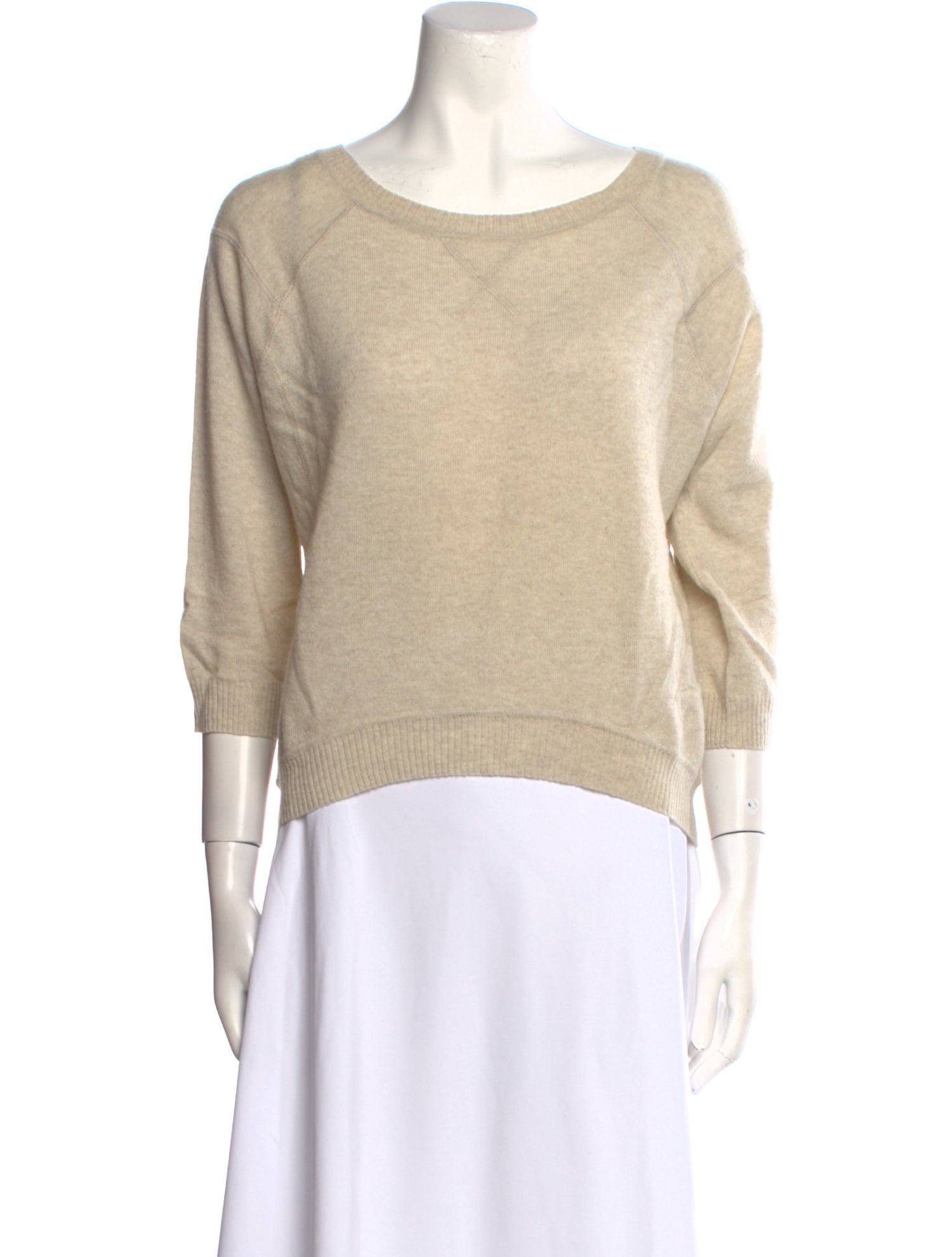 Autumn Cashmere Cashmere Scoop Neck Sweater